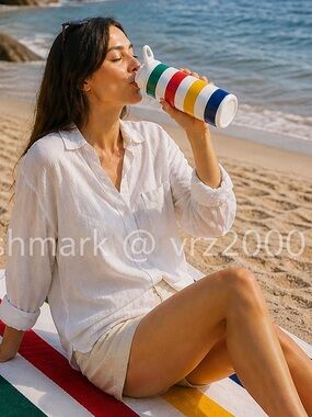 Hudson’s Bay Company HBC Stripes Insulated Stripe Travel Bottle
